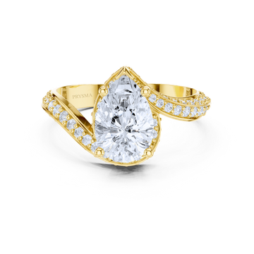 Celestial Teardrop Ring