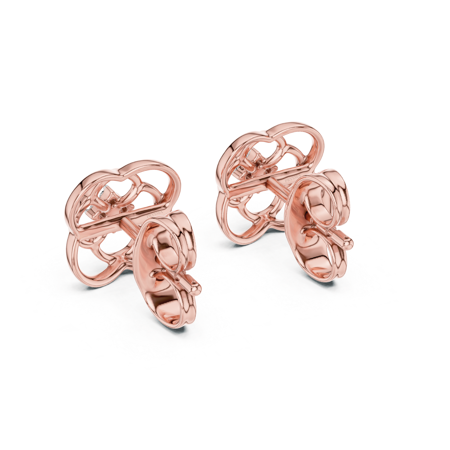 Ethereal Diamonds Stud Earrings