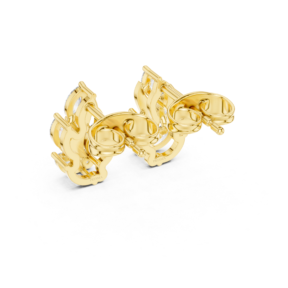 Marquise Cascade Diamond Earrings