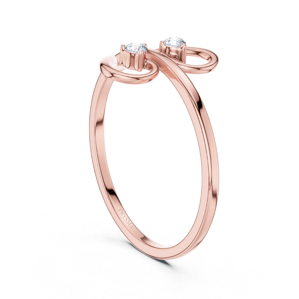 Twilight Swirl Ring