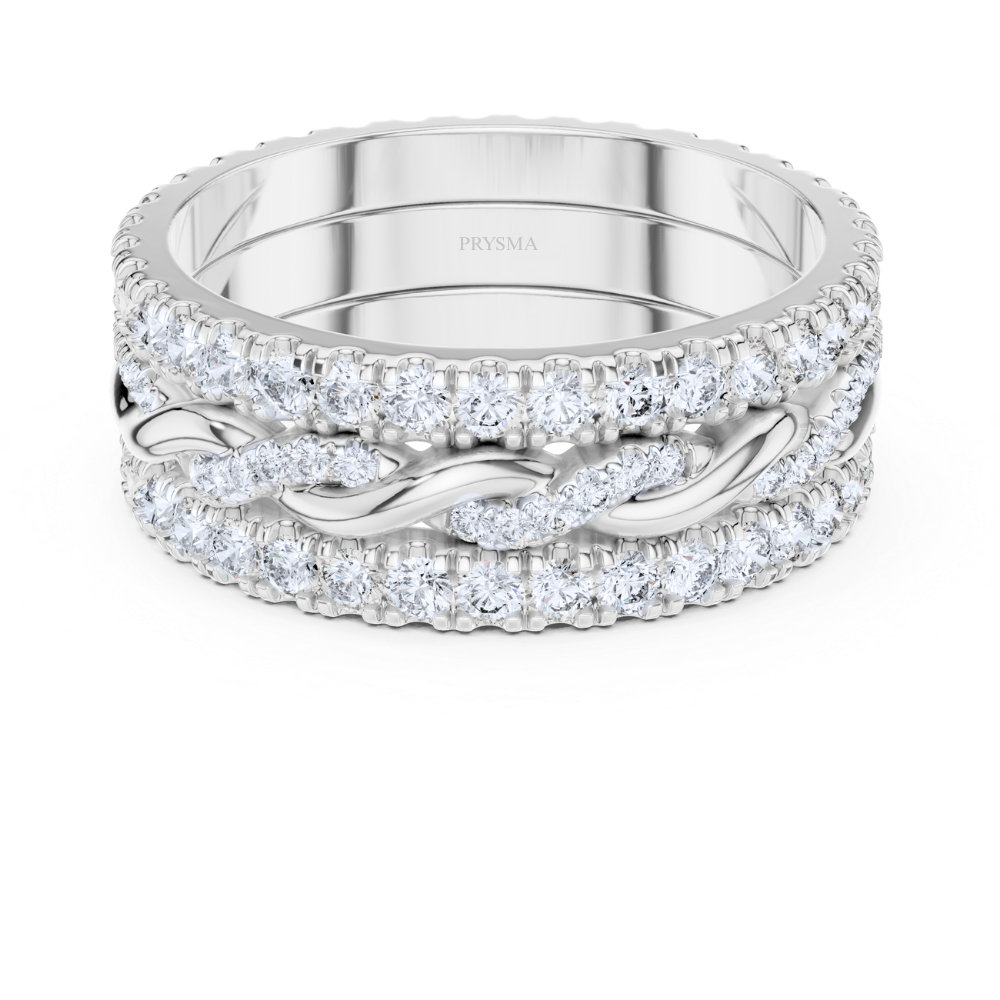 Twist Harmony Diamond Ring
