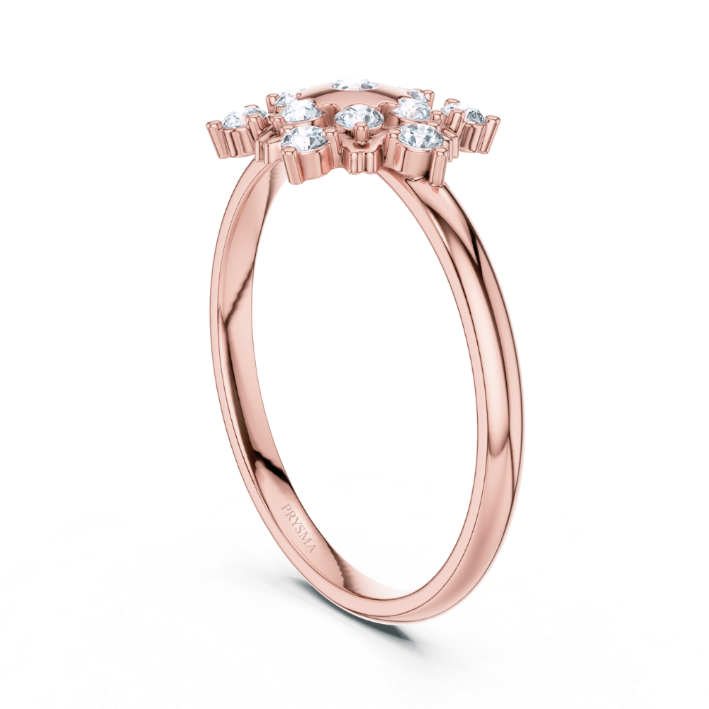 Celestara Diamond Bloom Ring