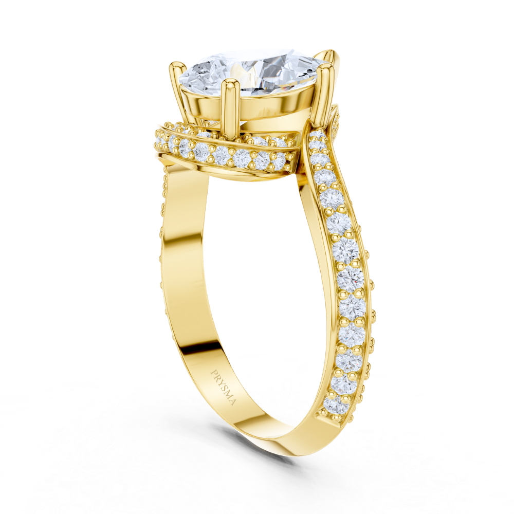 Celestial Teardrop Ring