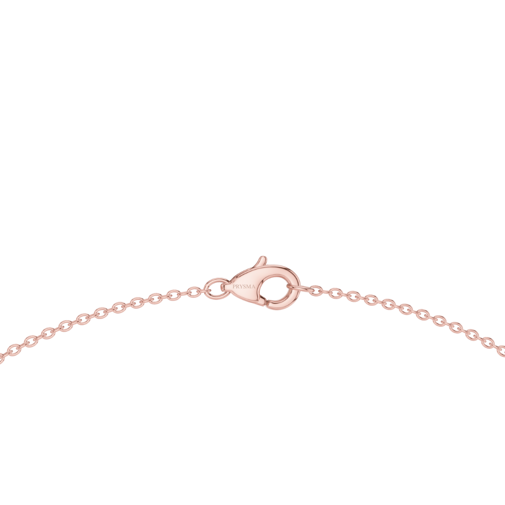 Celestia Oval Diamond Necklace