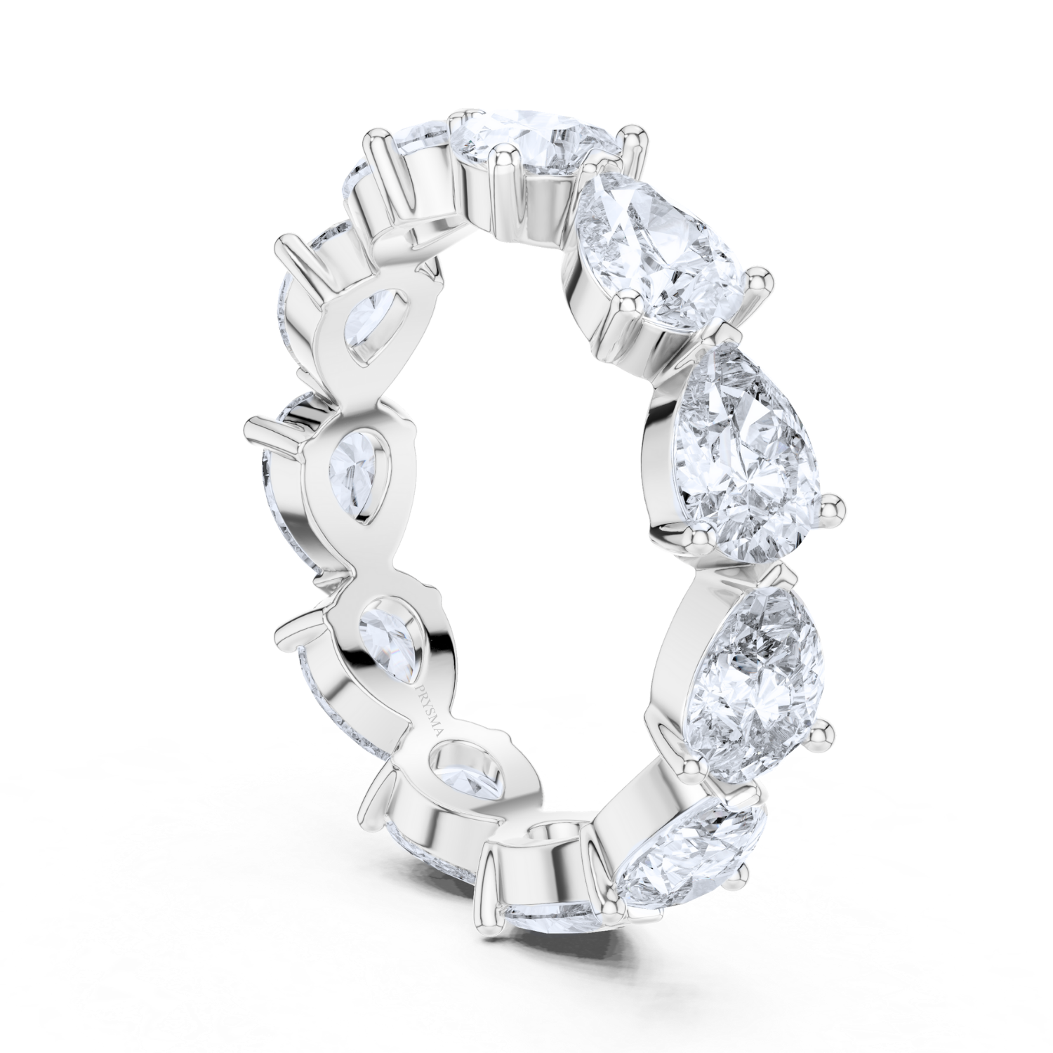 Eterna Pear Diamond Band