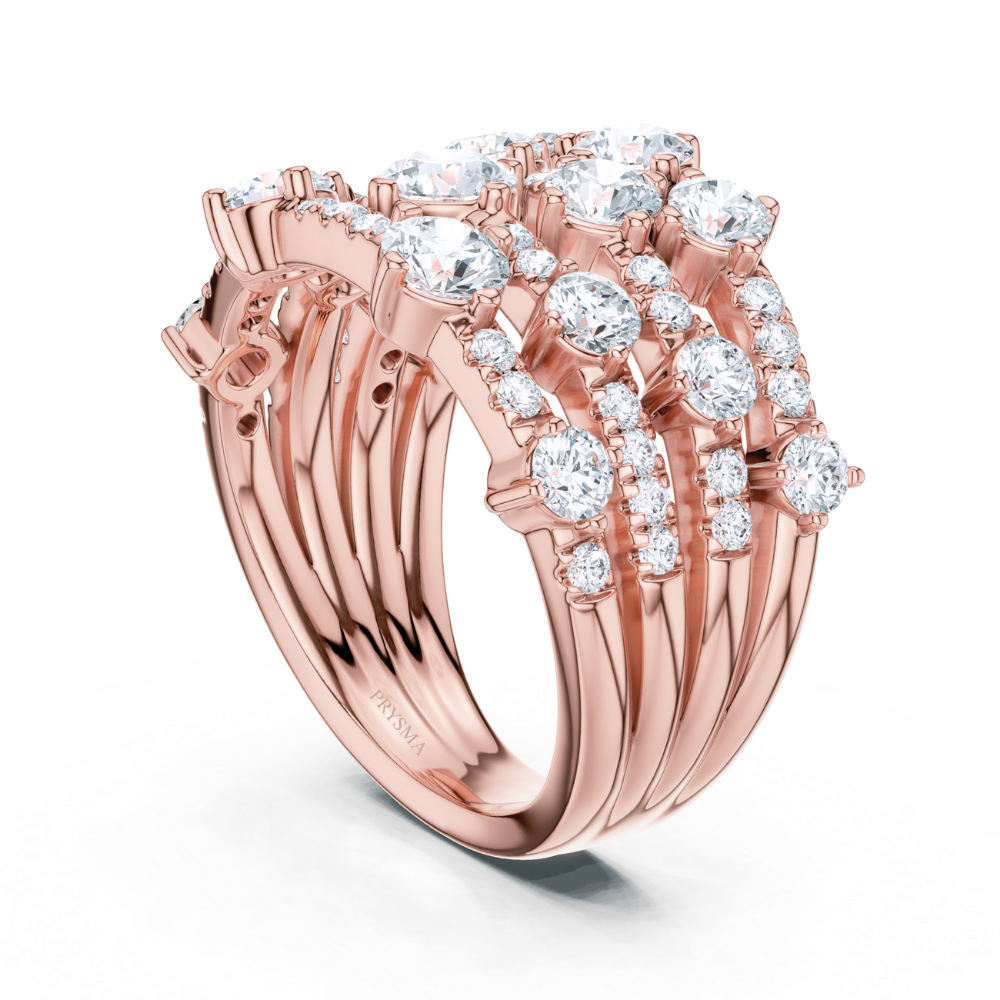 Radiance Crown Diamond Eternity Ring