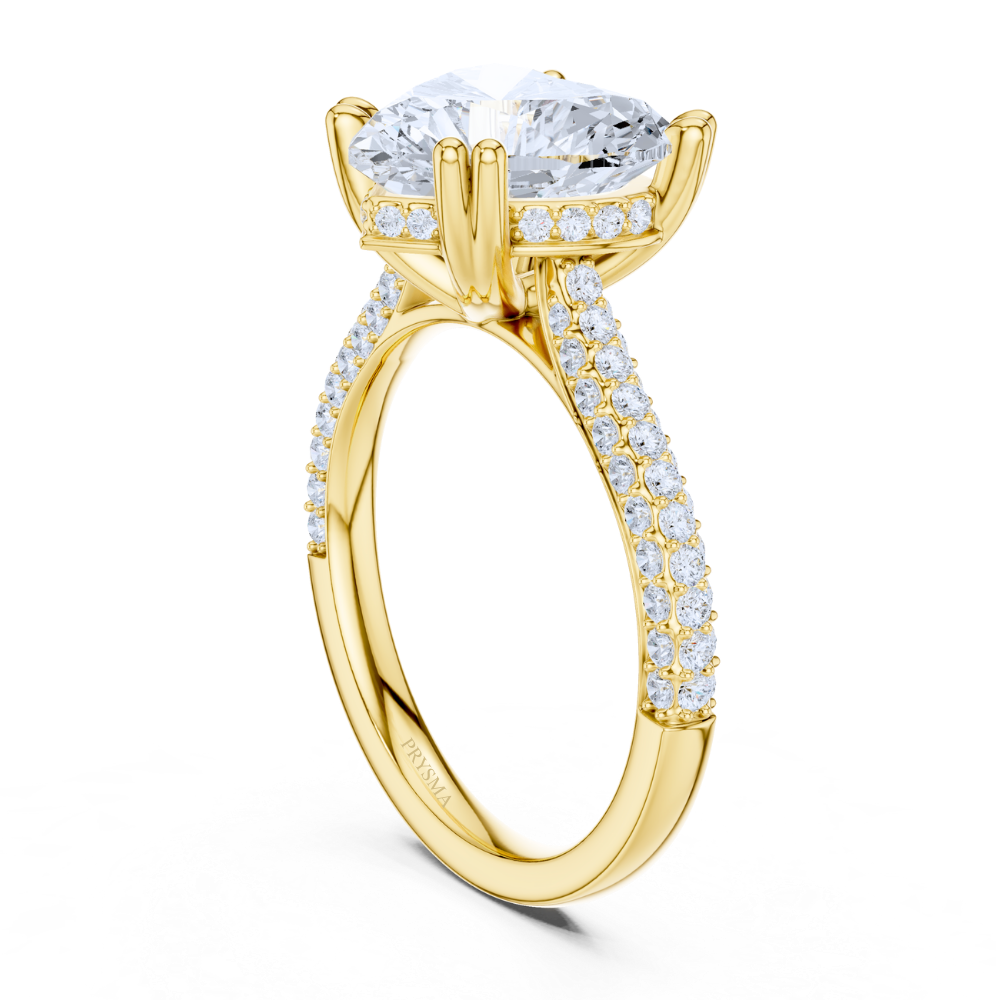 Amour Pavé Heart Ring