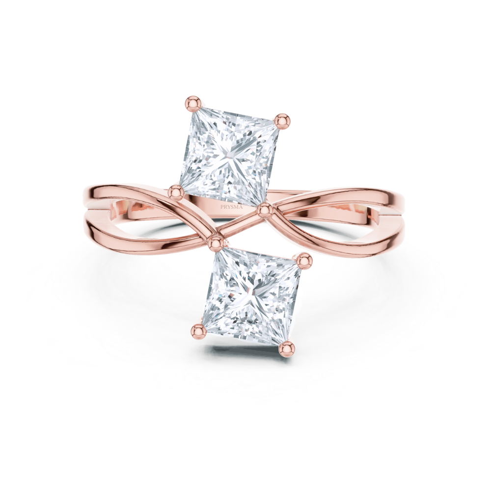 Twin Princess Harmony Ring