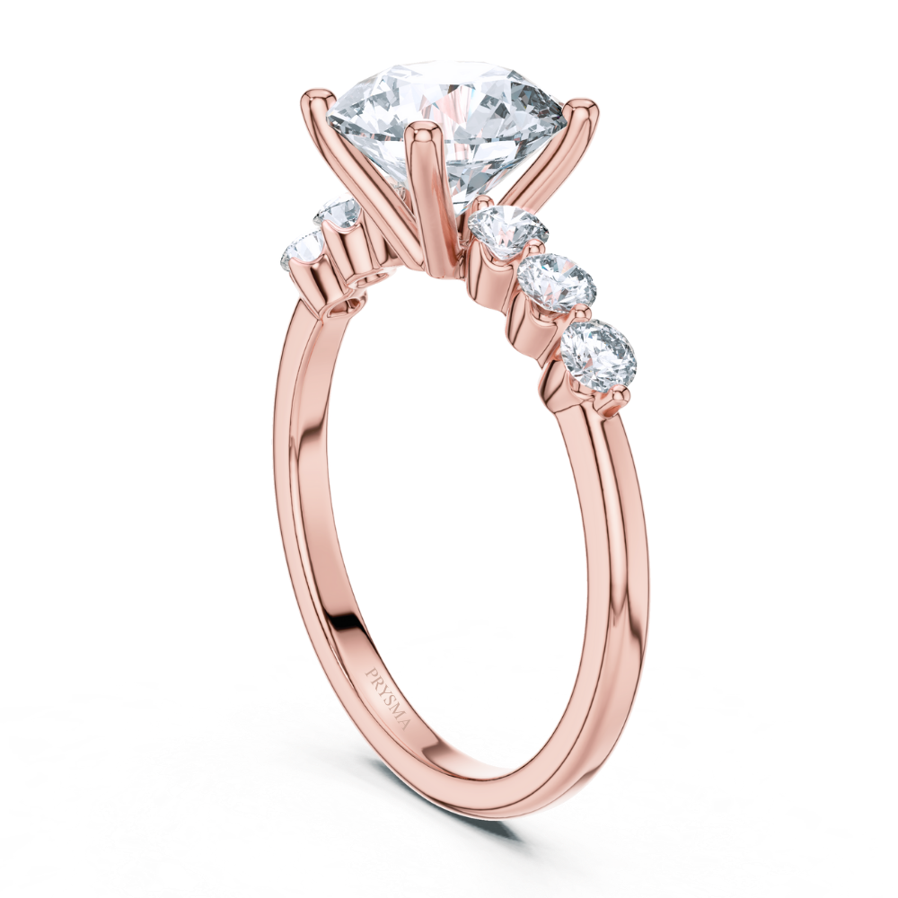 Radiant Harmony Solitaire Ring