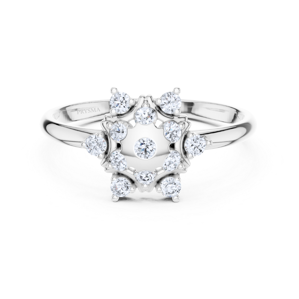 Celestara Diamond Bloom Ring