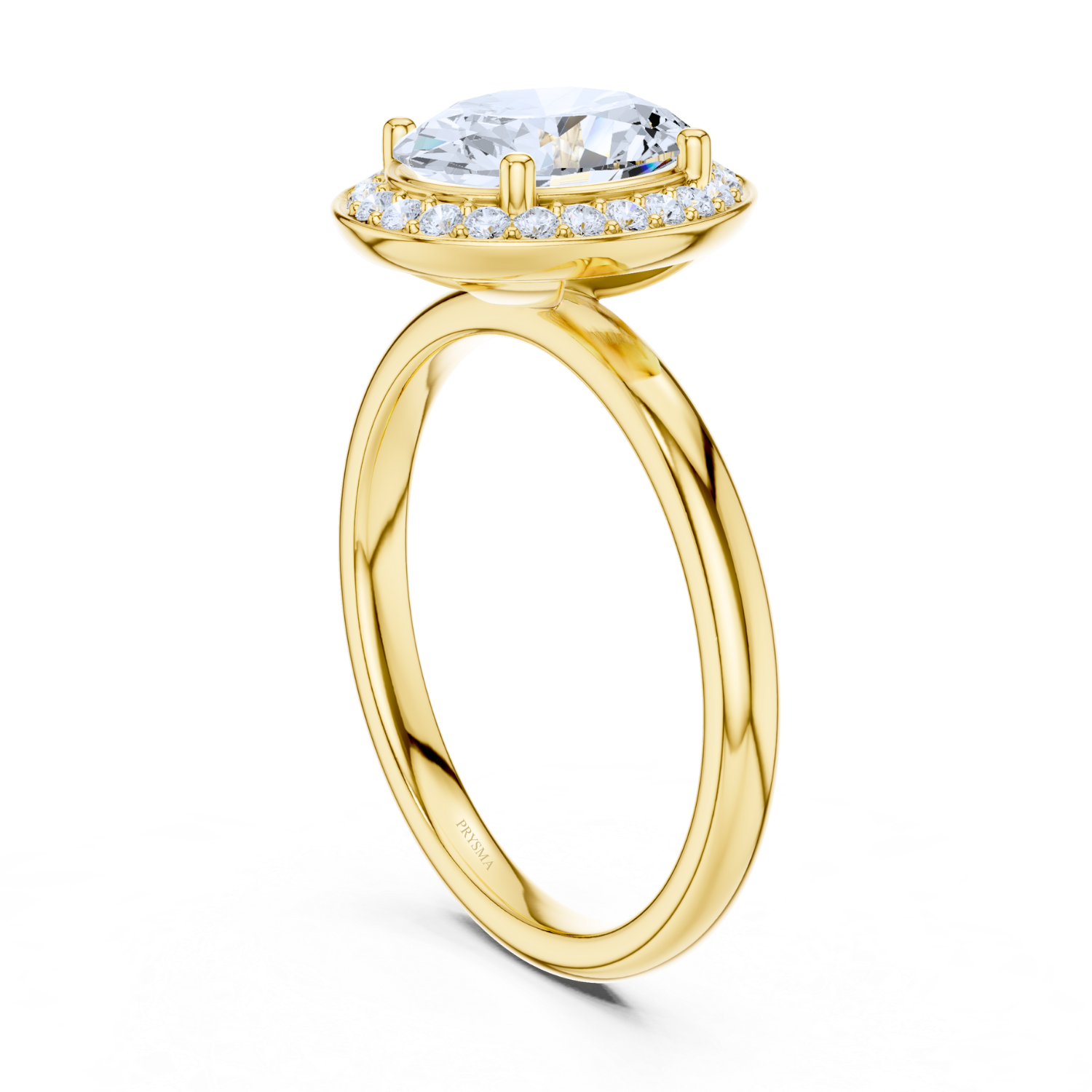 Evelyn Oval Shine Ring
