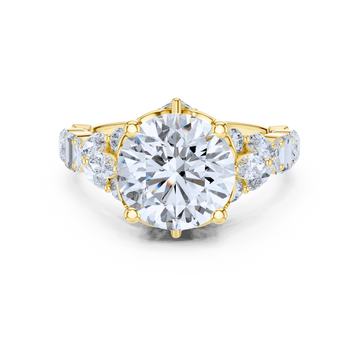 Grandeur Oval-Cut Multi-Stone Diamond Ring