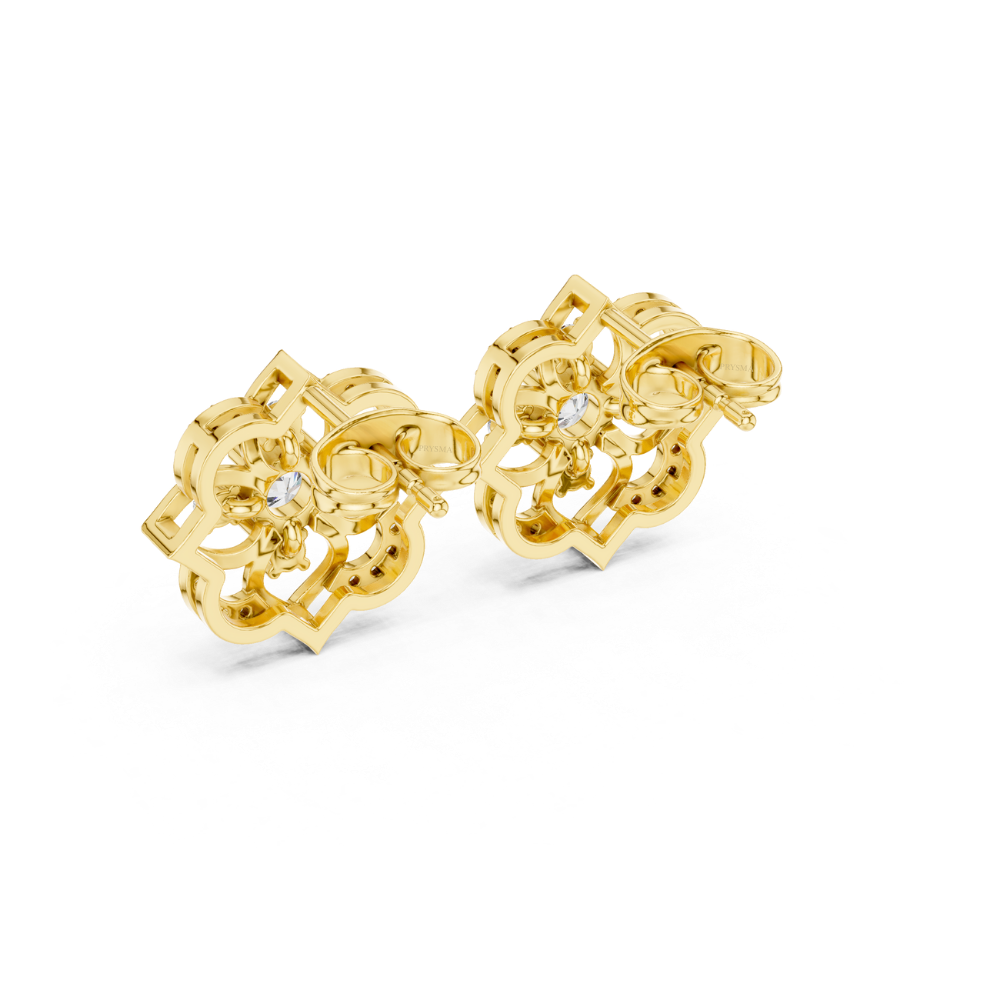 Petal Bloom  Stud Earrings