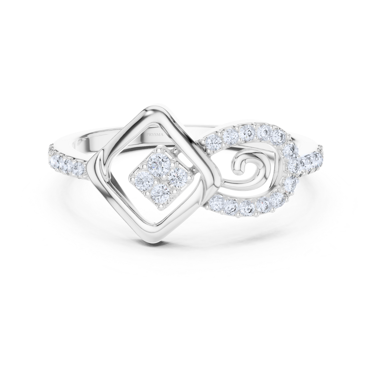 Enchanted Teardrop Diamond Ring