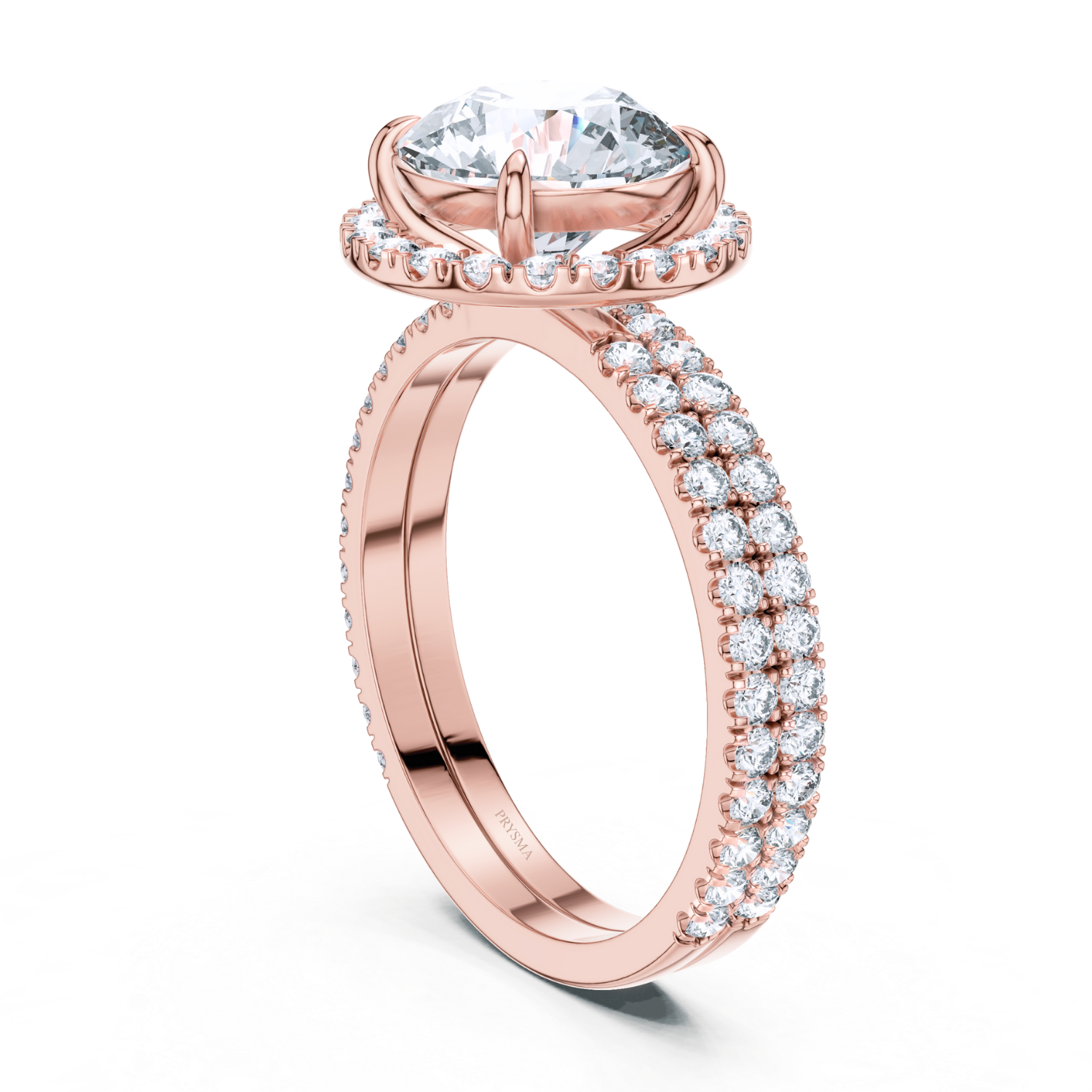 Regalia Halo Lab Diamond Ring