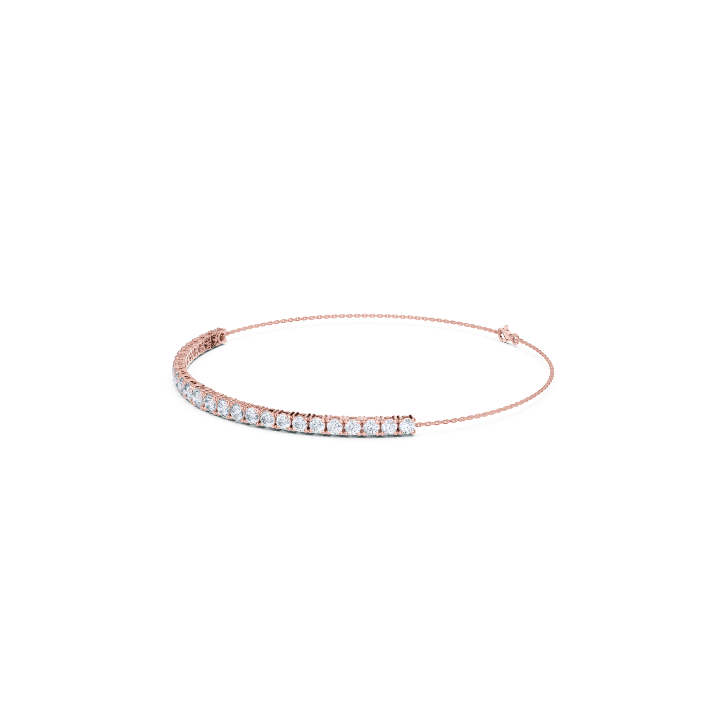 Delicate Diamond Chain Bracelet
