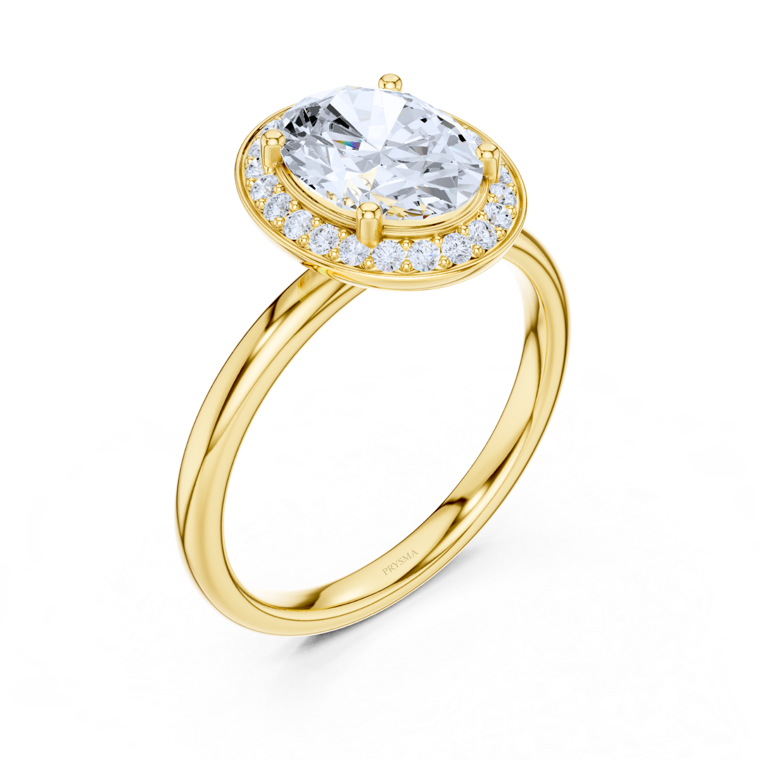 Evelyn Oval Shine Ring