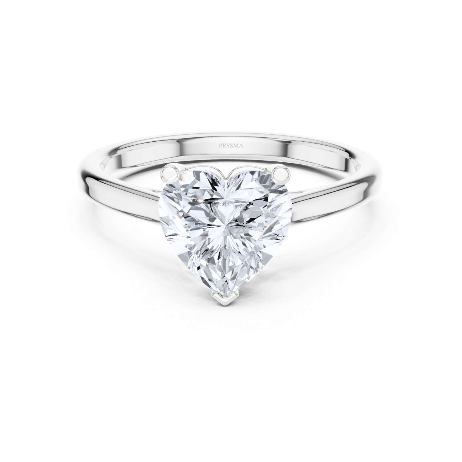 Heart-Shaped Diamond Ring