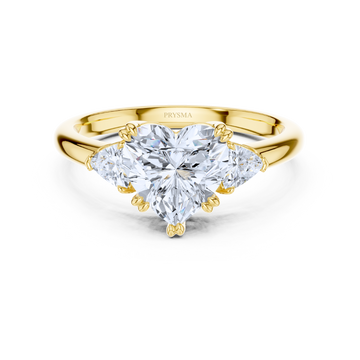 Amoura Heart Trilogy Ring