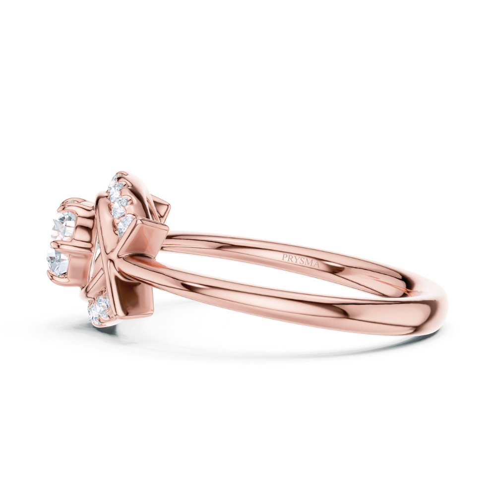 Celeste Eye Halo Ring