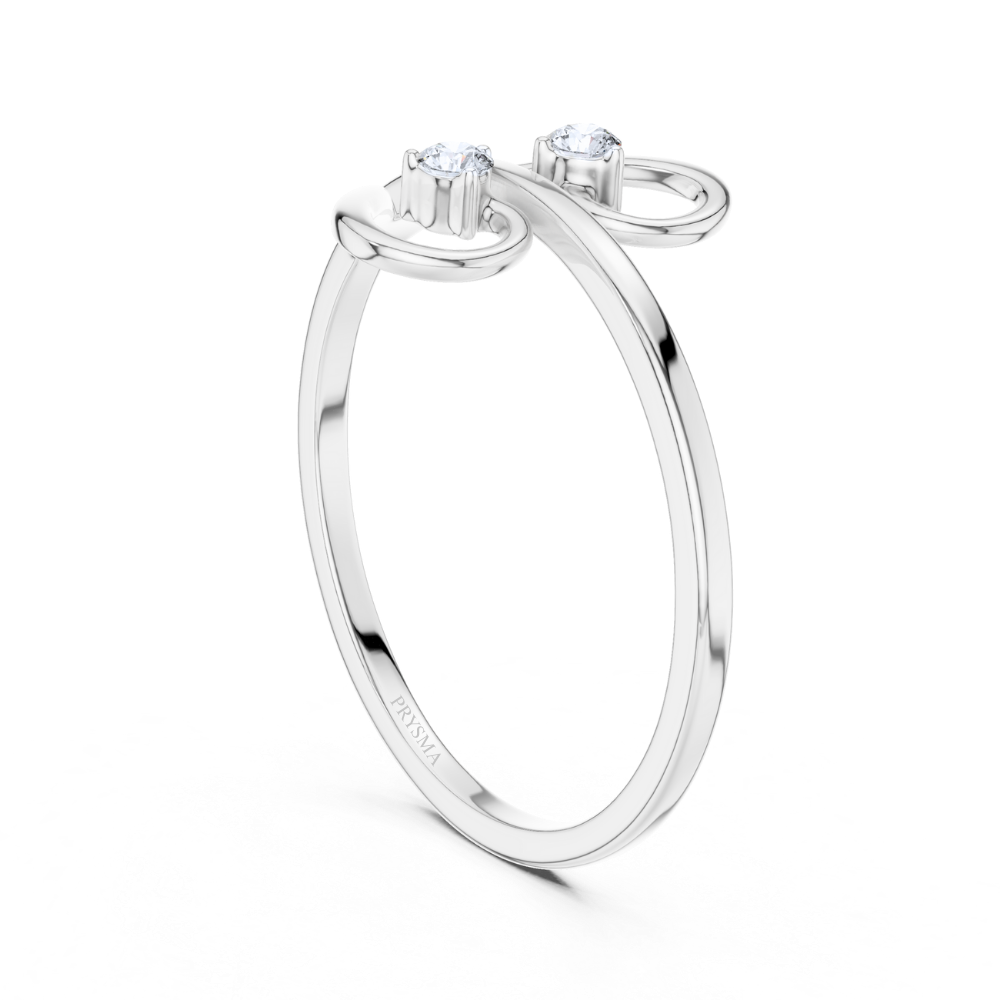 Twilight Swirl Ring
