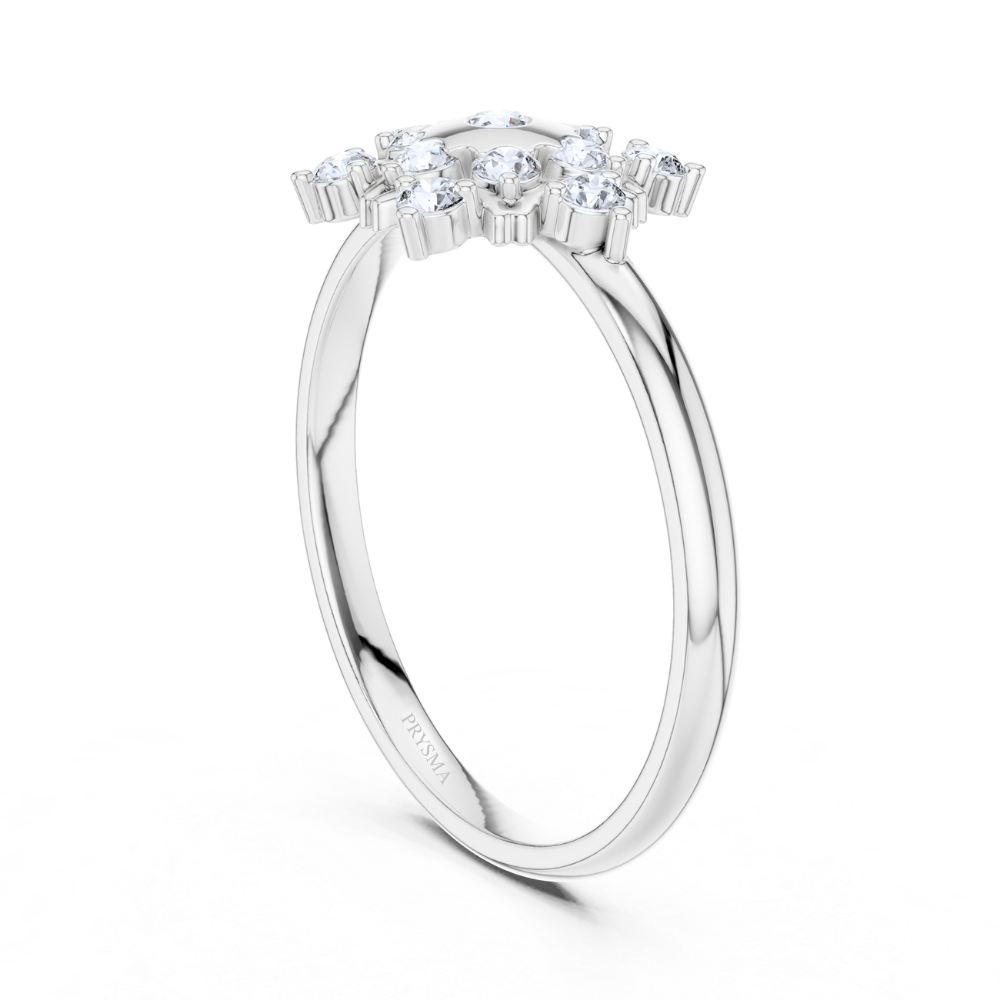 Celestara Diamond Bloom Ring