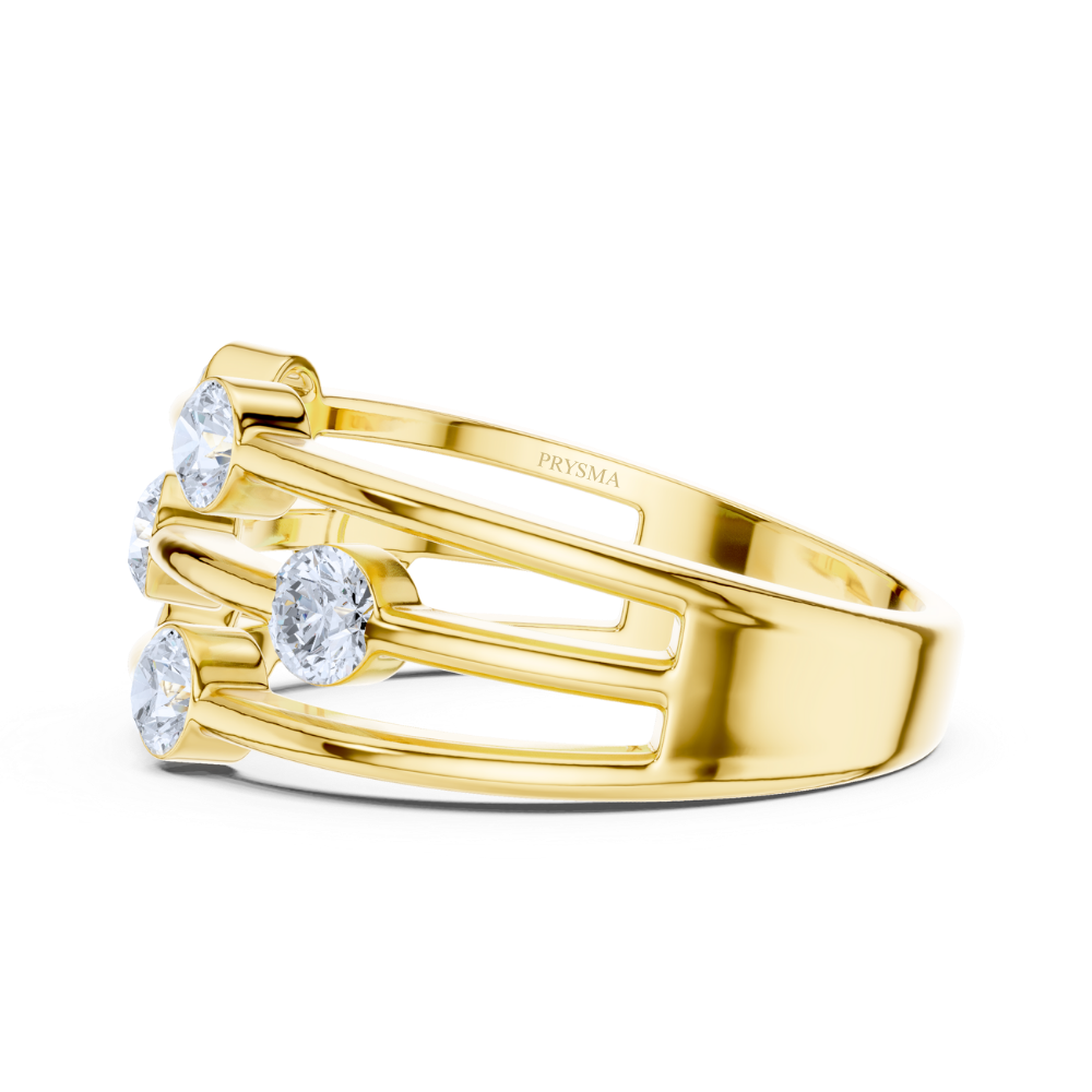 Orion Bezel-Set Diamond Ring
