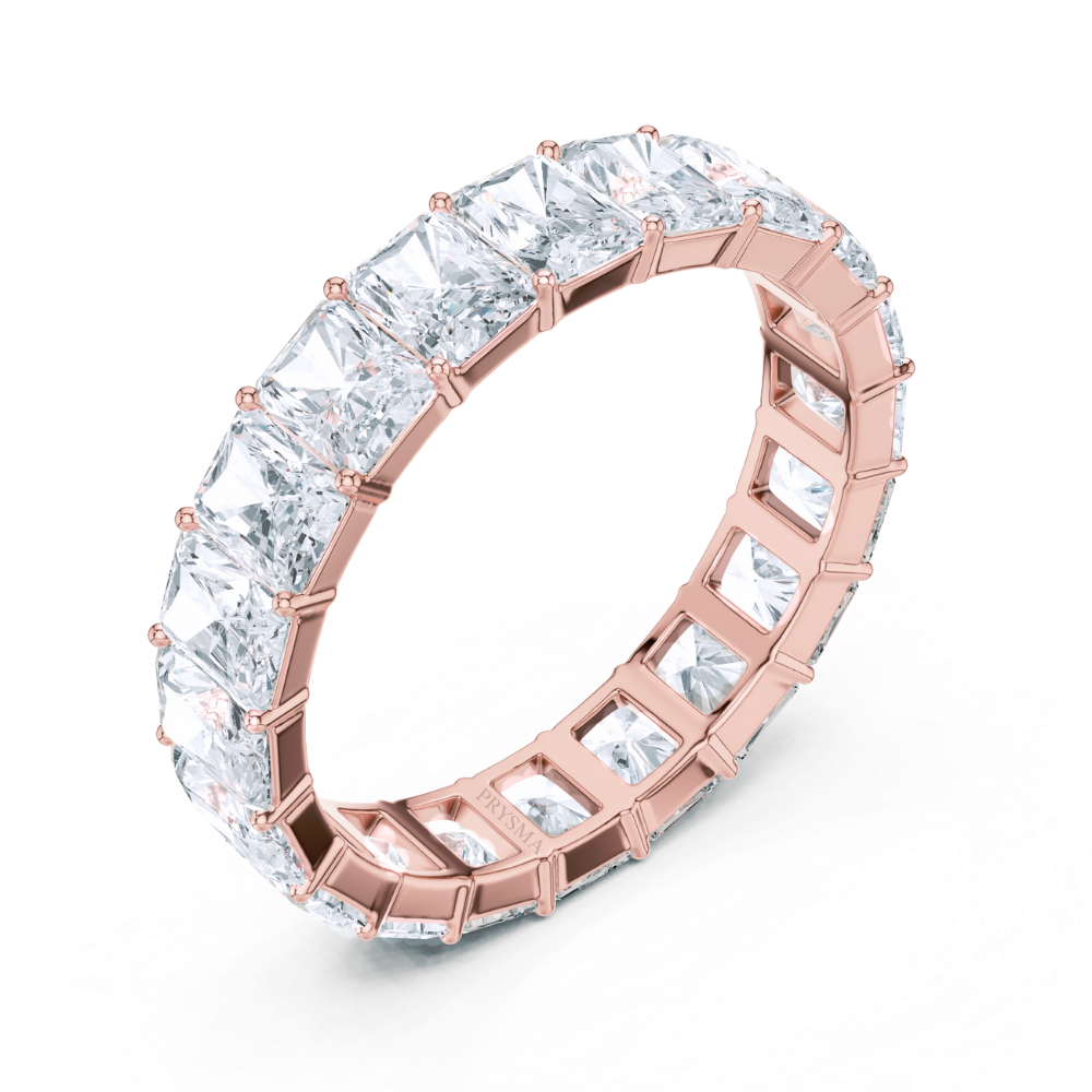 Regalia Radiant-Cut Eternity Ring