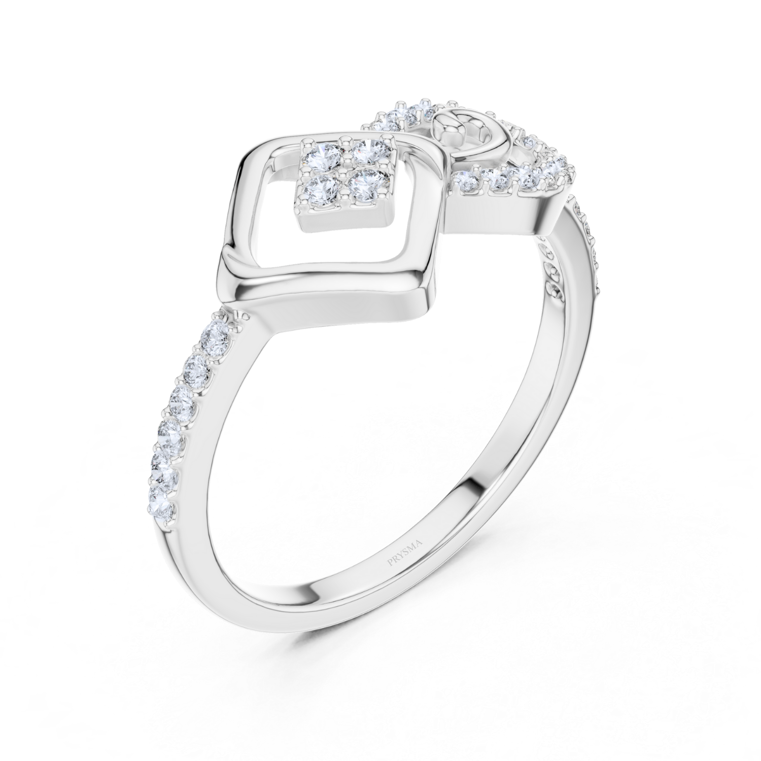 Enchanted Teardrop Diamond Ring