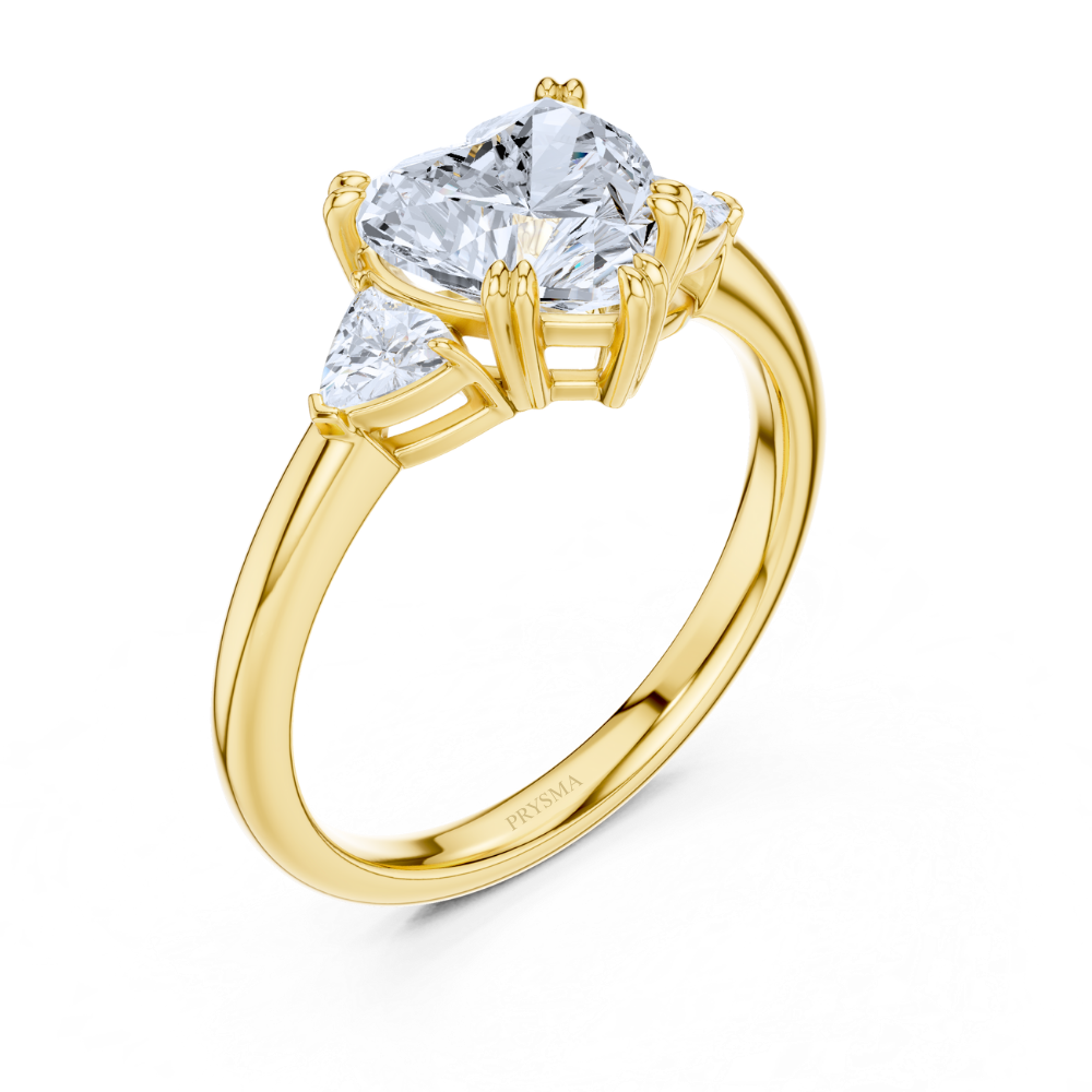 Amoura Heart Trilogy Ring