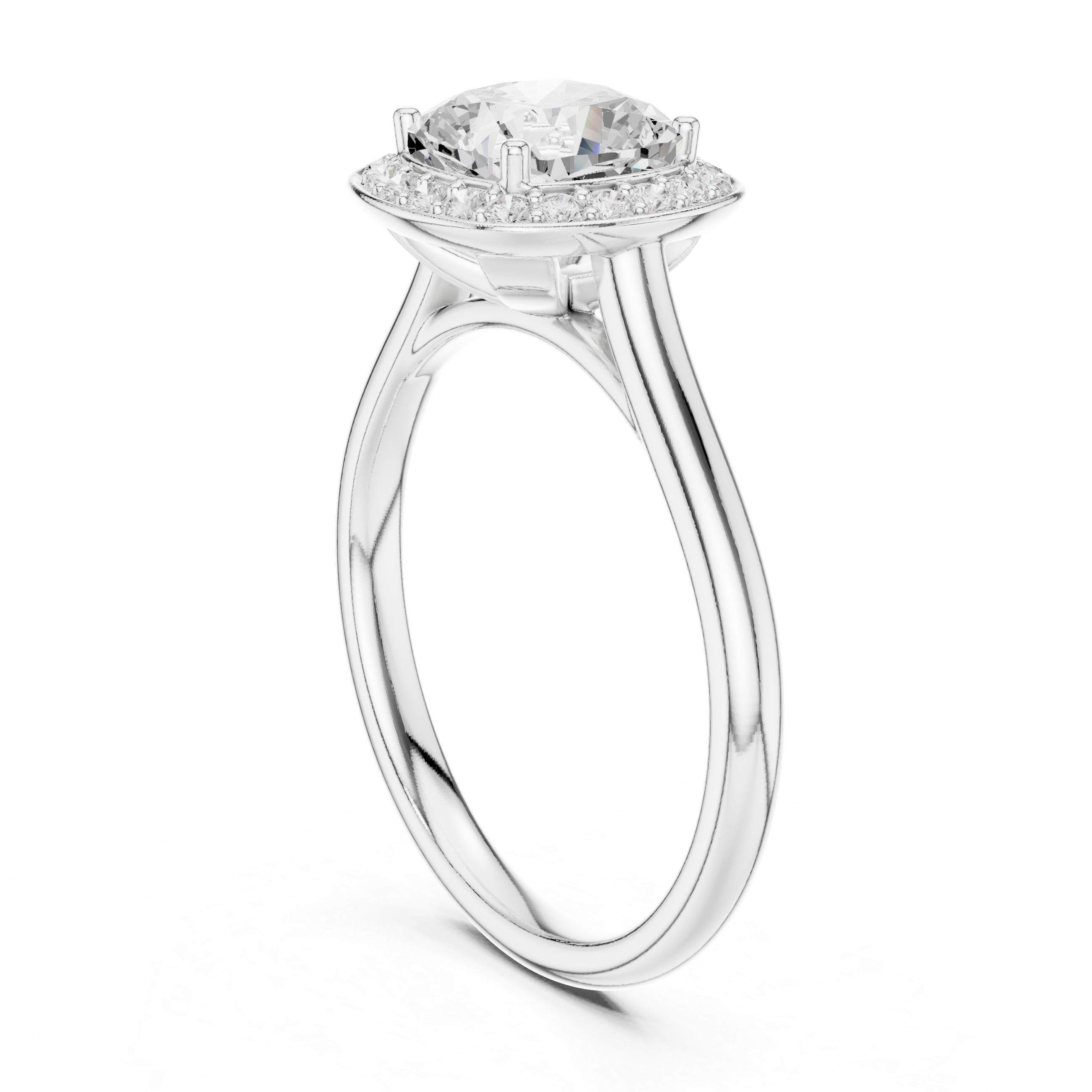 Empress Curve Diamond Ring