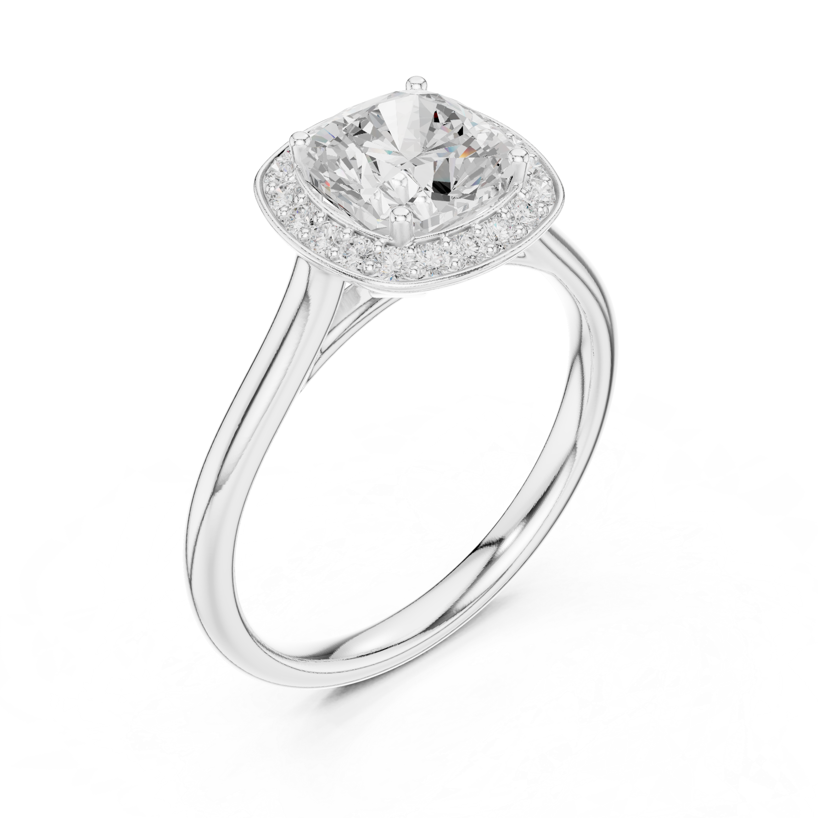 Empress Curve Diamond Ring