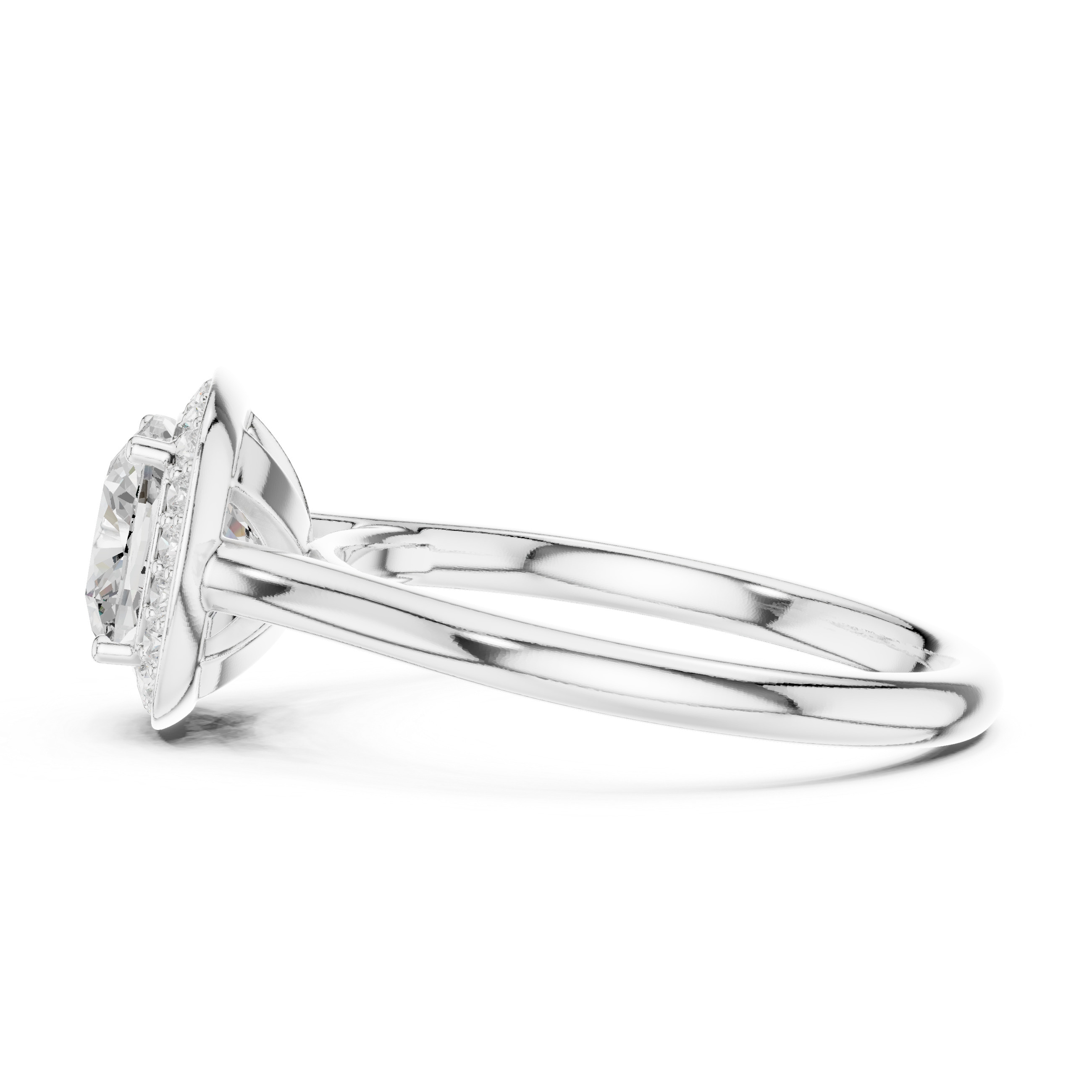 Empress Curve Diamond Ring