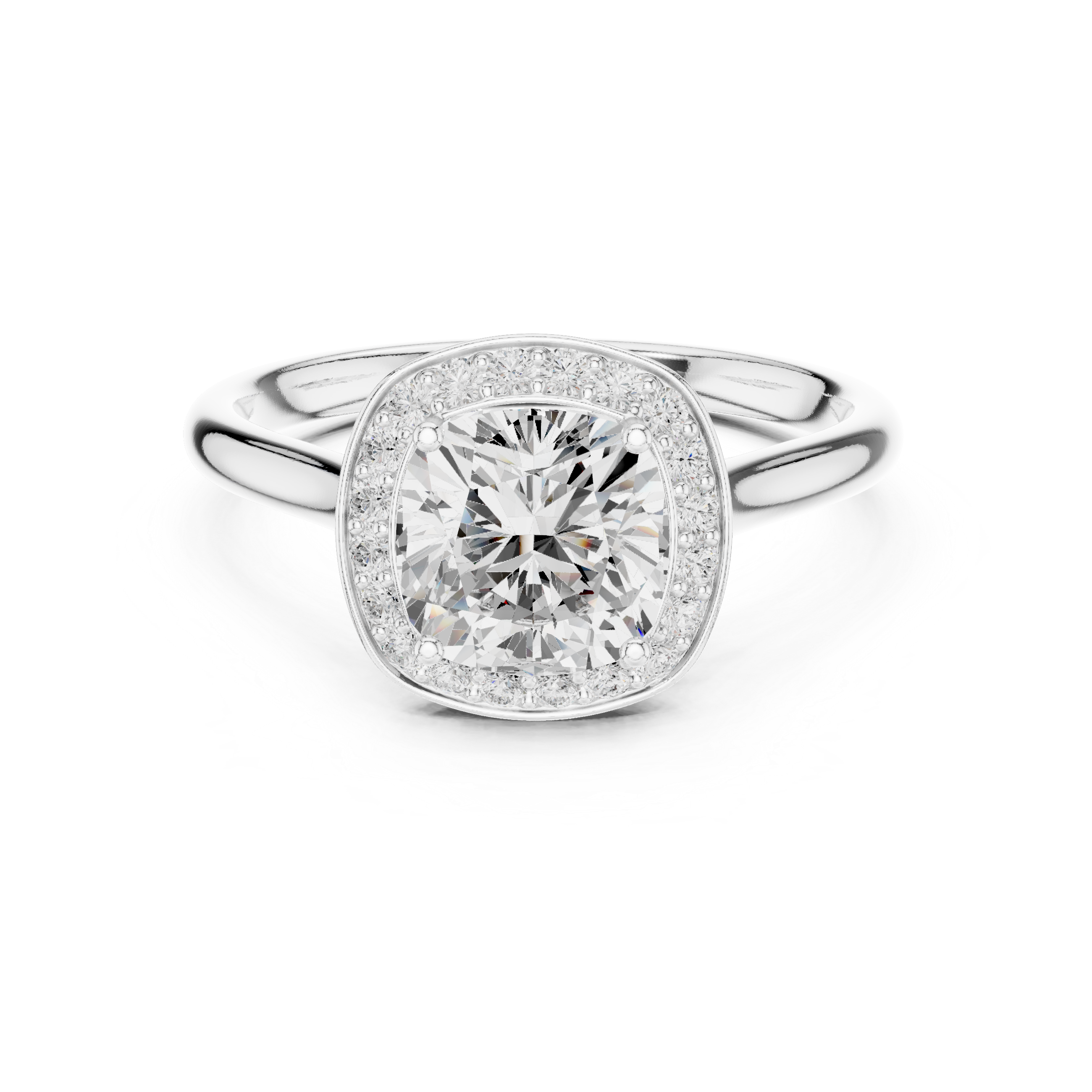 Empress Curve Diamond Ring