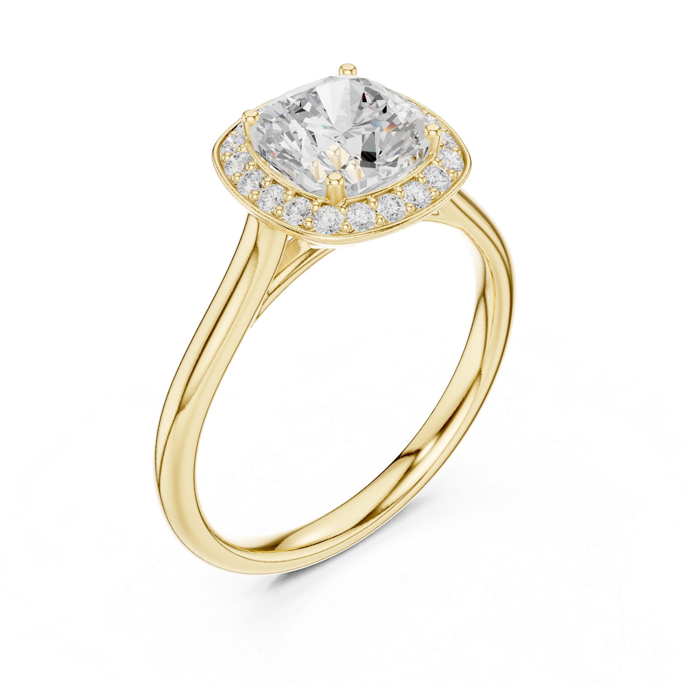 Empress Curve Diamond Ring