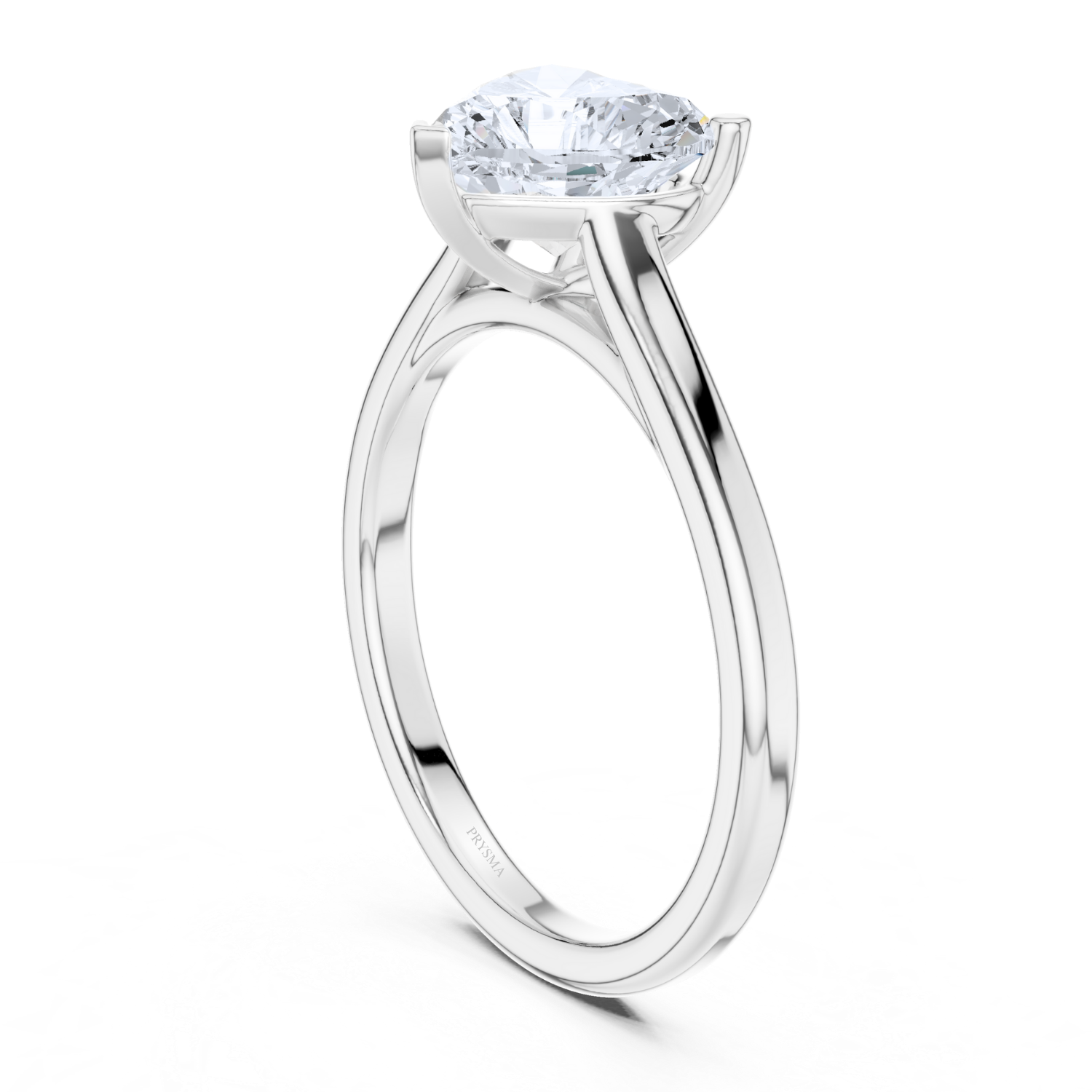 Heart-Shaped Diamond Ring