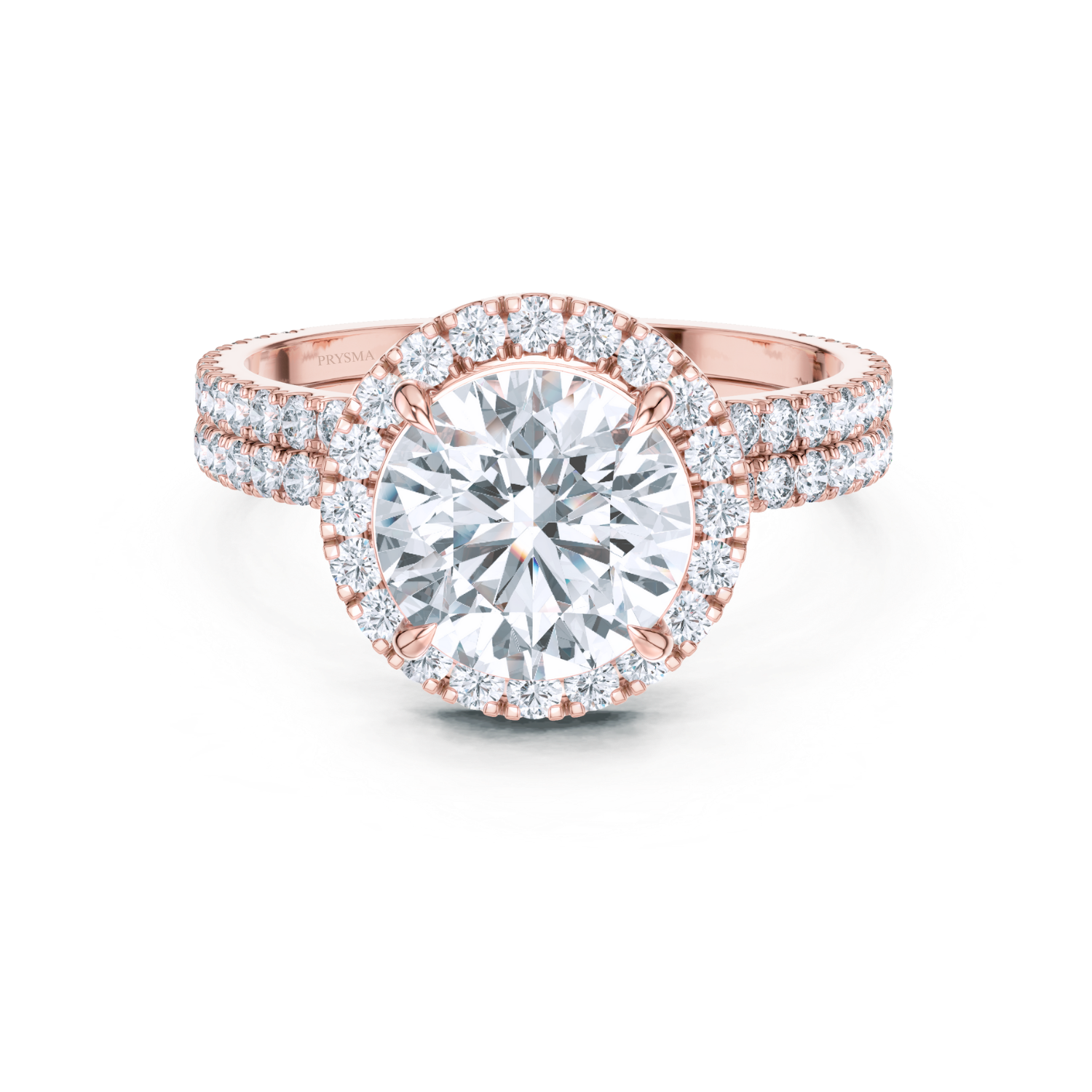 Regalia Halo Lab Diamond Ring