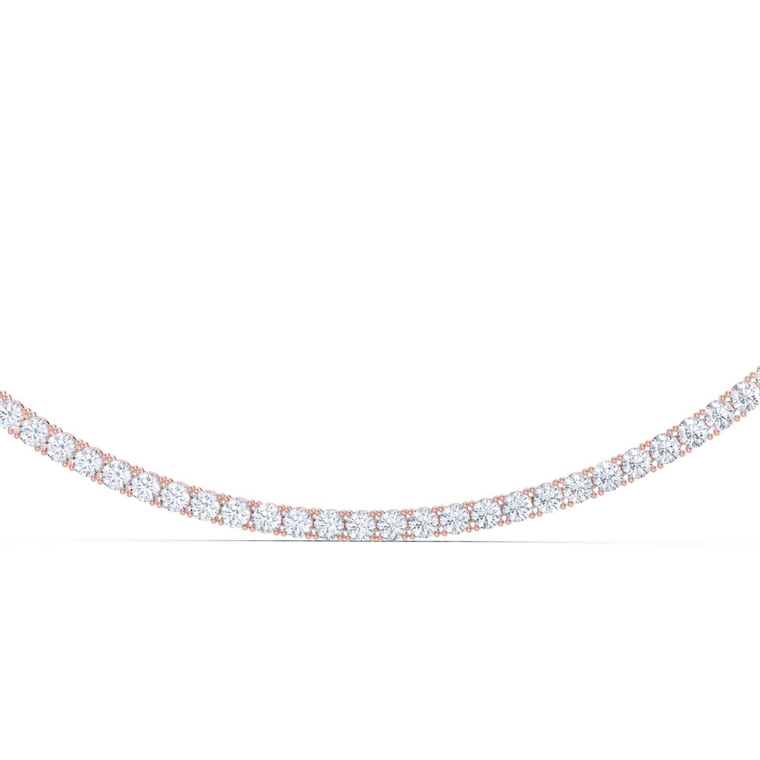 Classic Diamond Tennis Necklace