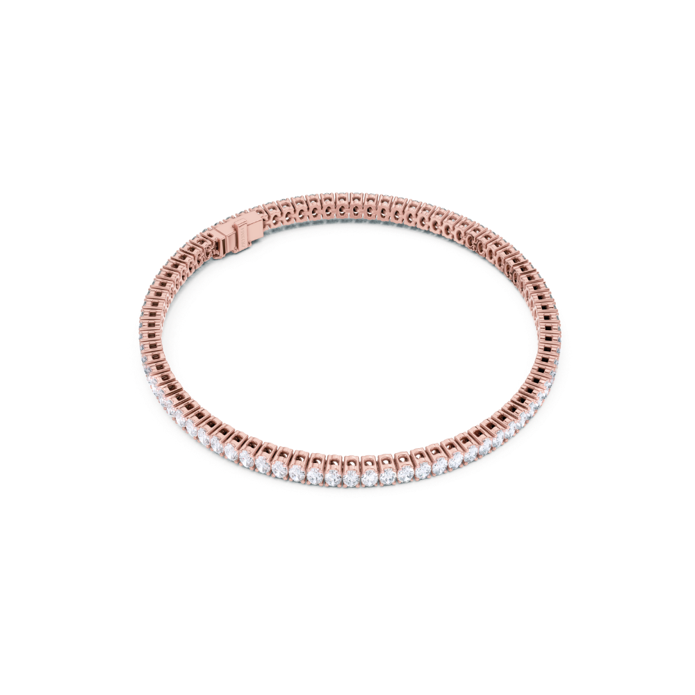 Aurora Oval-Cut Diamond Tennis Bracelet