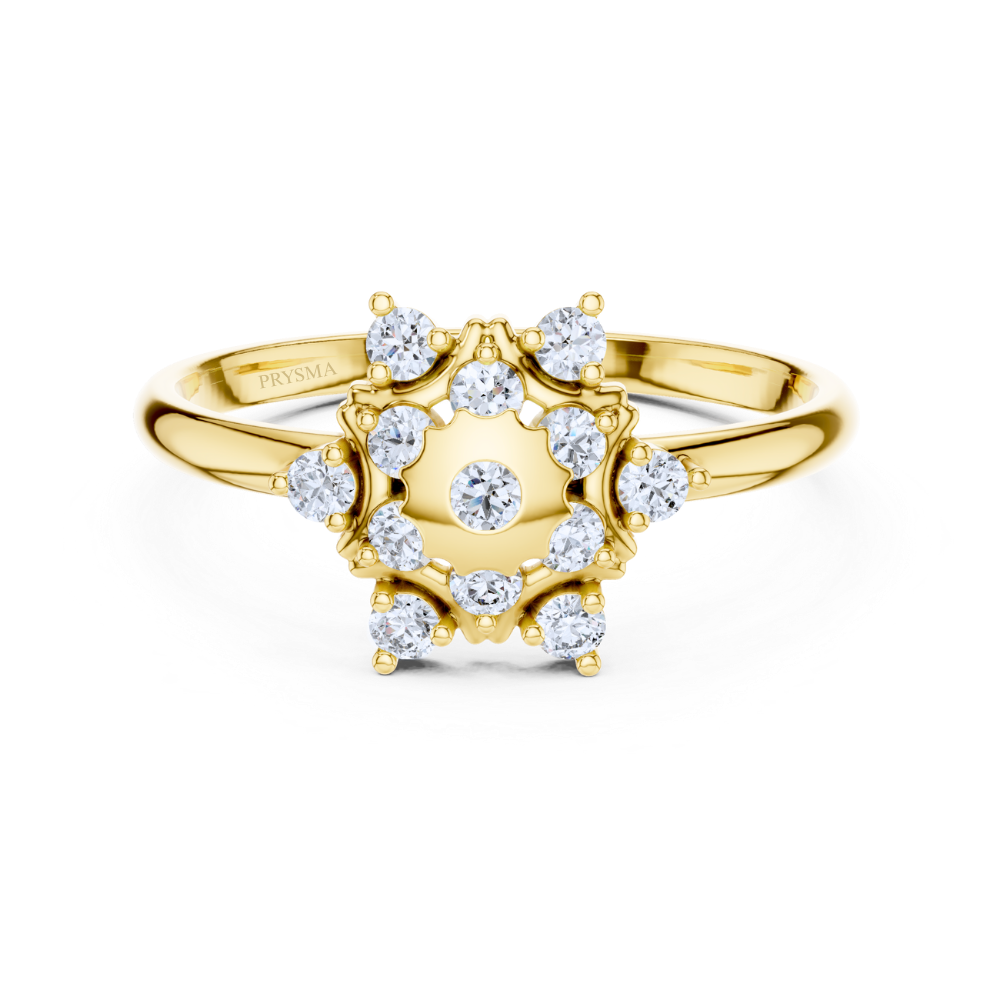 Celestara Diamond Bloom Ring