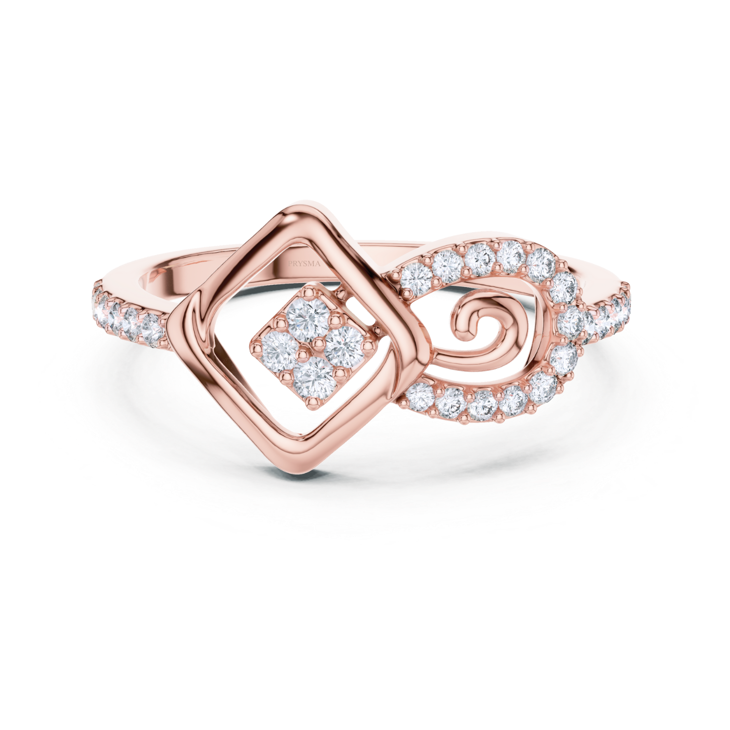 Enchanted Teardrop Diamond Ring