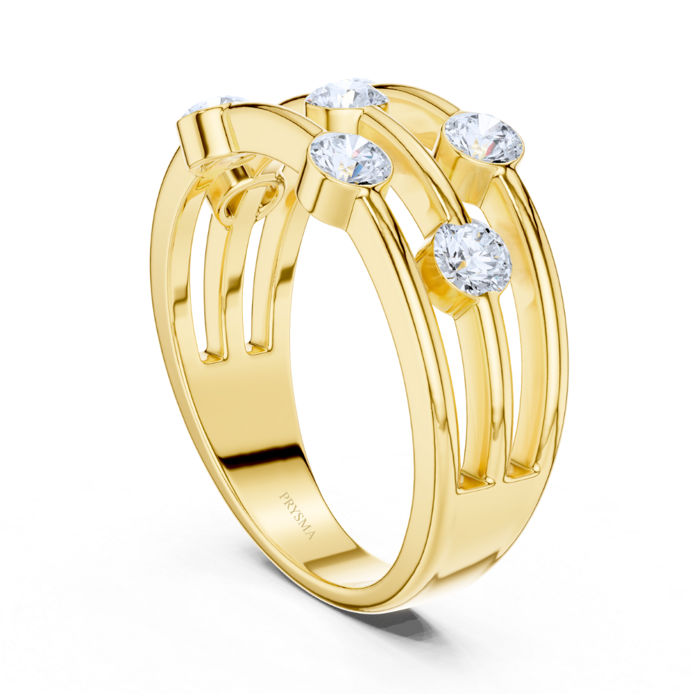 Orion Bezel-Set Diamond Ring