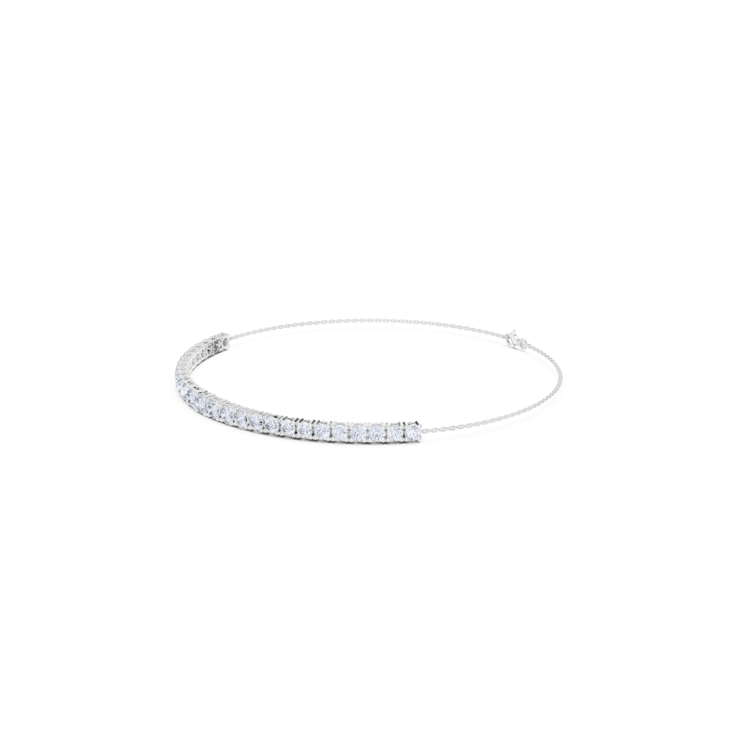 Delicate Diamond Chain Bracelet