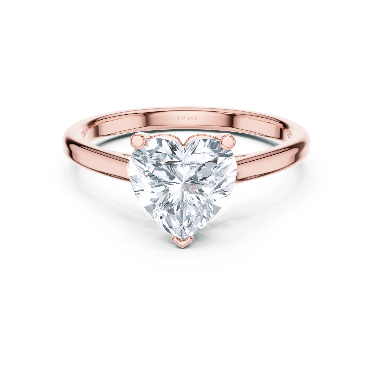 Heart-Shaped Diamond Ring