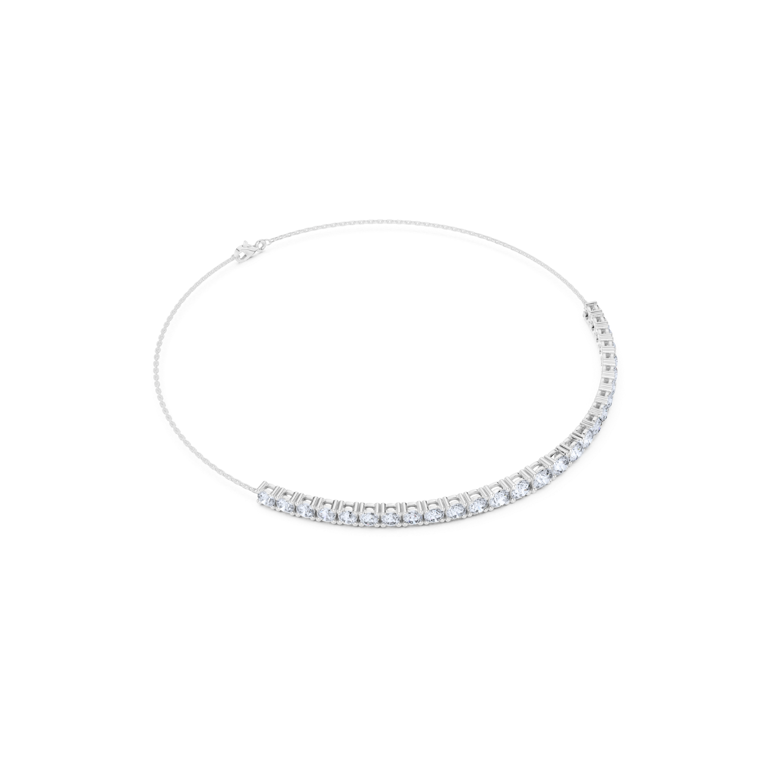 Delicate Diamond Chain Bracelet