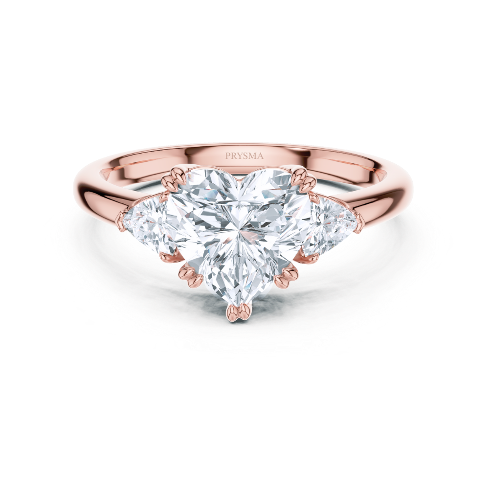 Amoura Heart Trilogy Ring