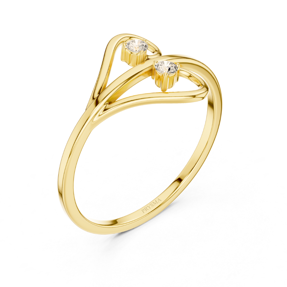 Twilight Swirl Ring