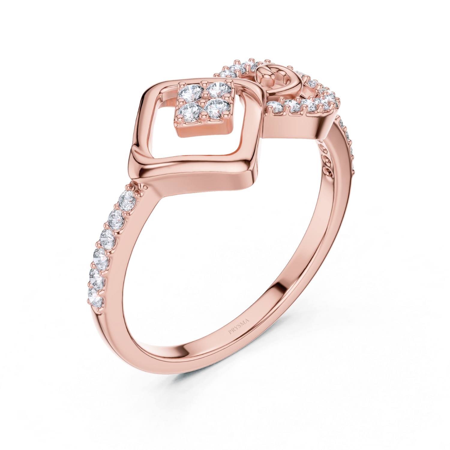 Enchanted Teardrop Diamond Ring