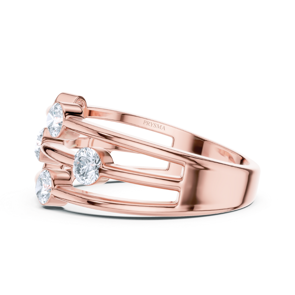 Orion Bezel-Set Diamond Ring