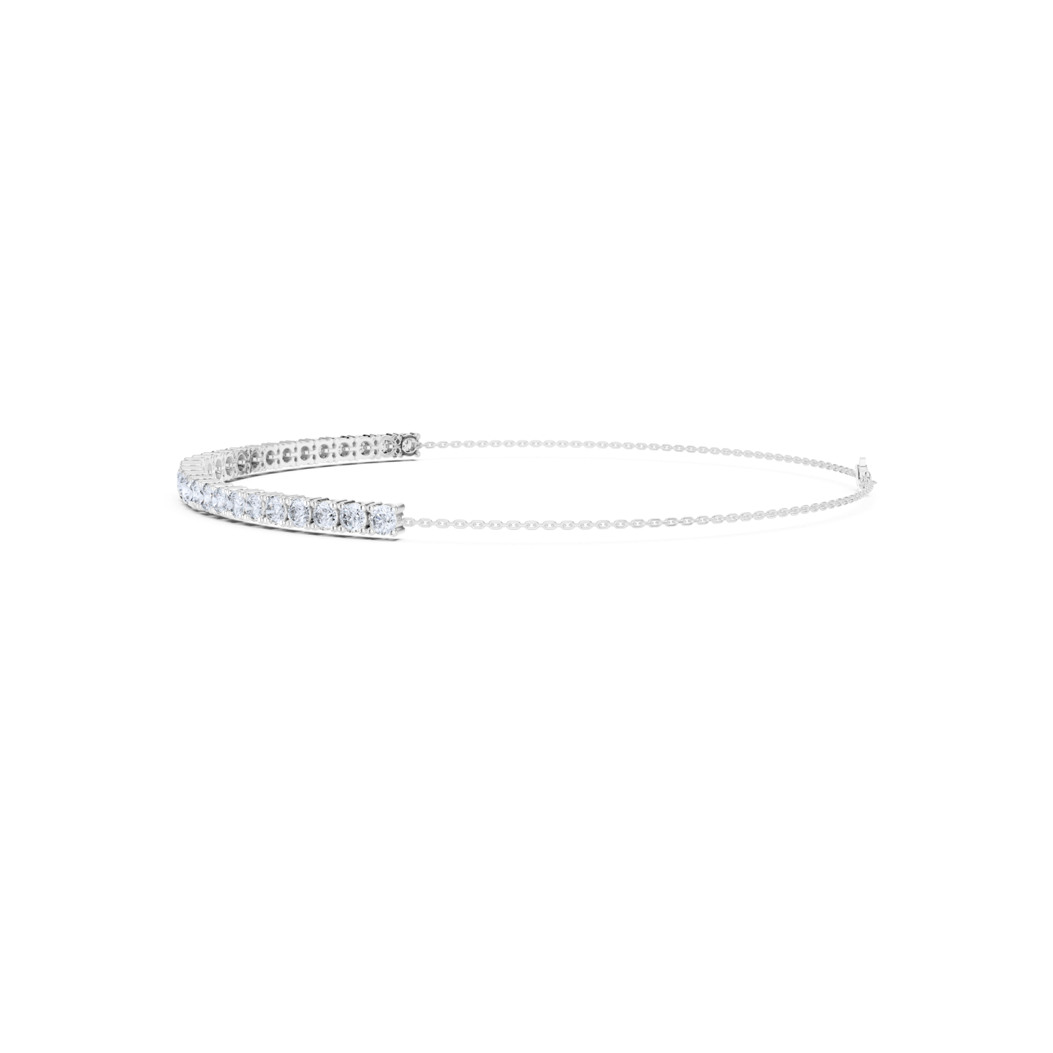 Delicate Diamond Chain Bracelet